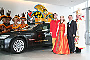 Die Narrhalla bei der Übergabe des 7er Prinzen-BMW am 13.02.2009 (Foto: MartiN Schmitz)